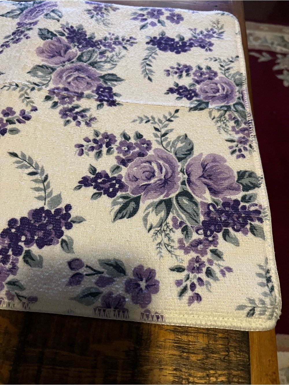 Purple Dish Mat - Soft Polyester - Picture 11 of 12